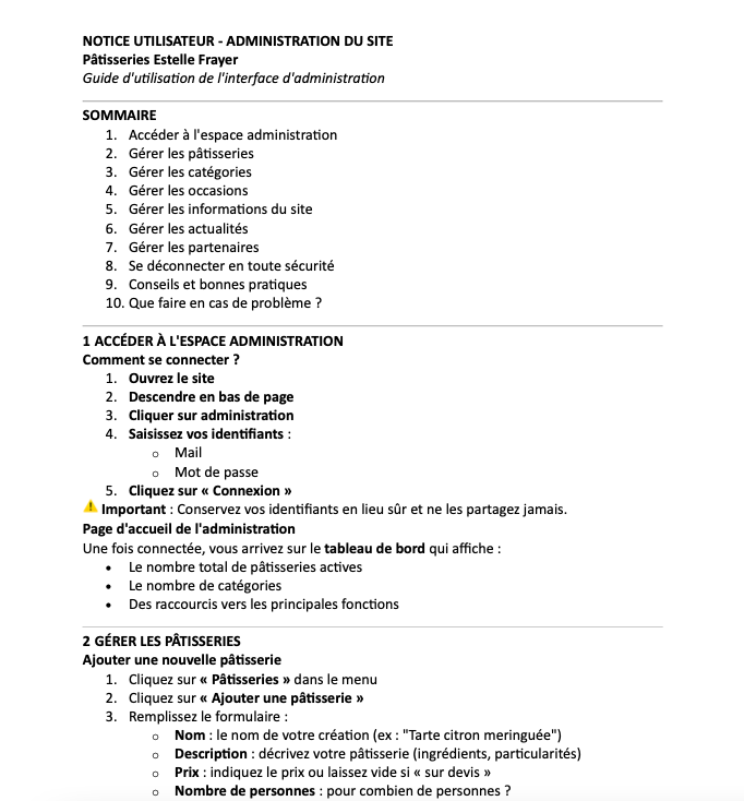 Notice utilisateur